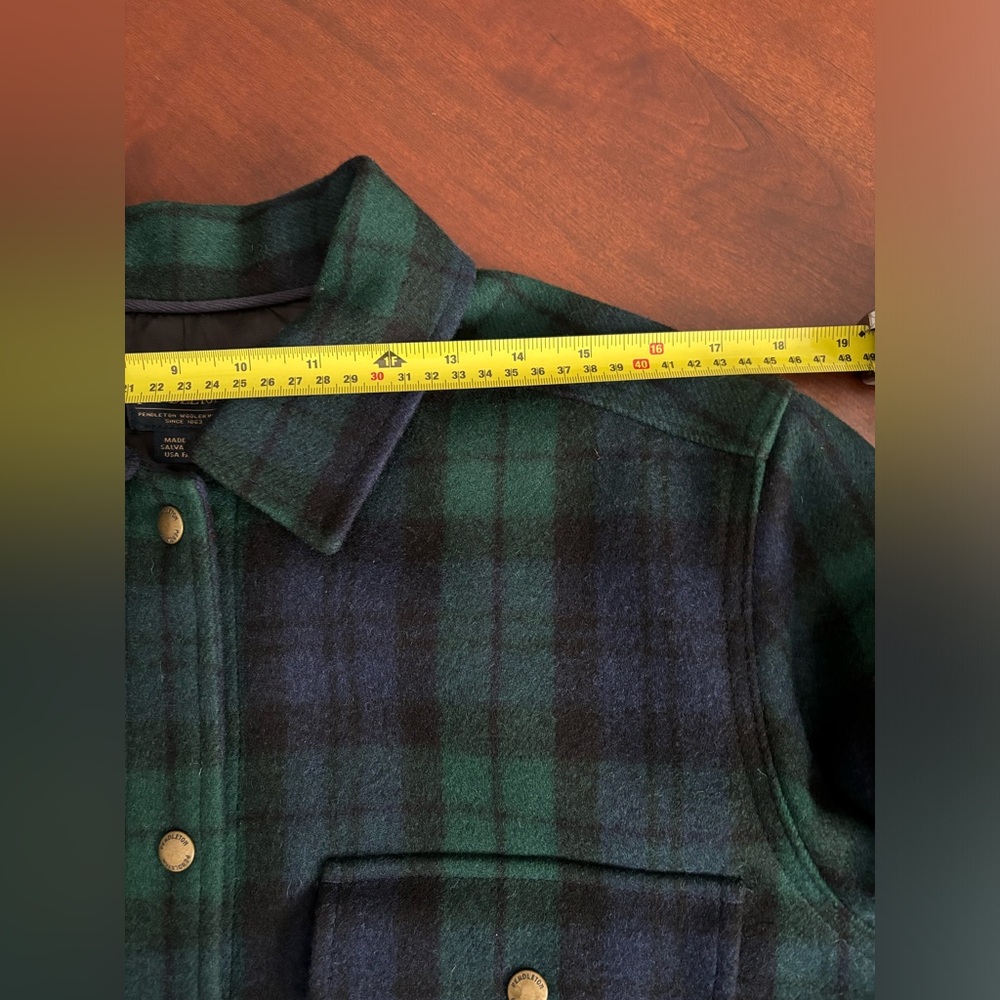 Pendleton NWT Wool Classic Tartan Traditional Women’s Equestrian Chore Coat XL - Picture 12 of 16